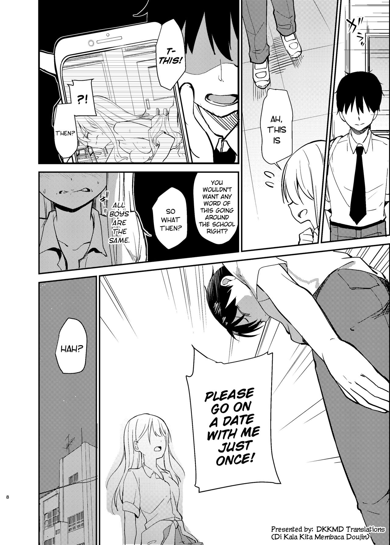 A Lovey Dovey Sex Story with a Cheating Gal [Sekine Hajime] 1 . A Lovey Dovey Sex Story with a Cheating Gal  - Chapter 1 [Sekine Hajime] – page 7