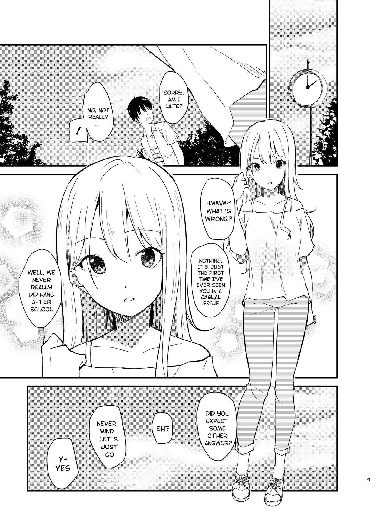 A Lovey Dovey Sex Story with a Cheating Gal [Sekine Hajime] 1 . A Lovey Dovey Sex Story with a Cheating Gal  - Chapter 1 [Sekine Hajime] – page 8