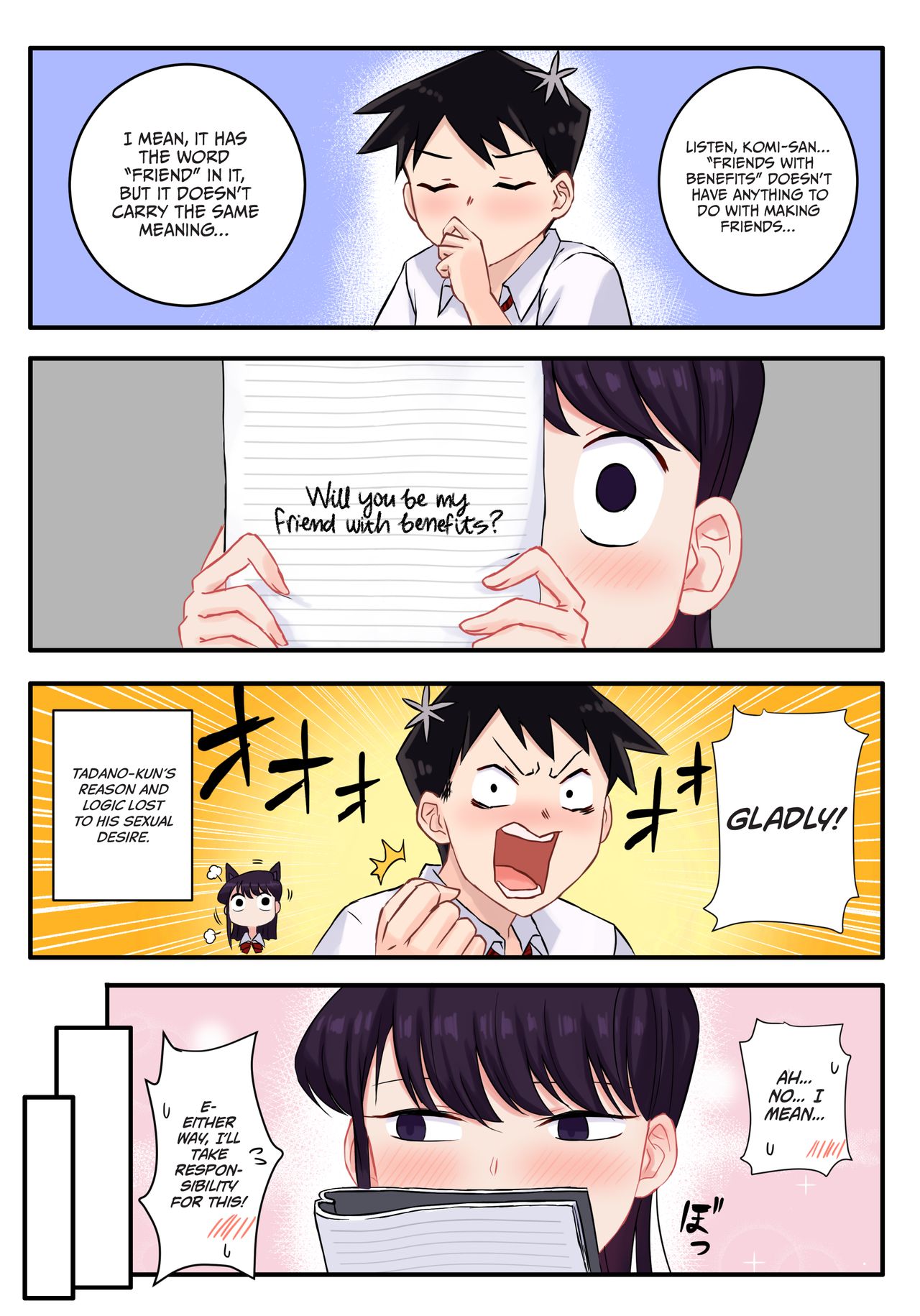 Komi-san Has Strange Ideas About Sex (Komi Can’t Communicate) [Wox Yang] 1 . Komi-san Has Strange Ideas About Sex  - Chapter 1 (Komi Can't Communicate) [Wox Yang] – page 7