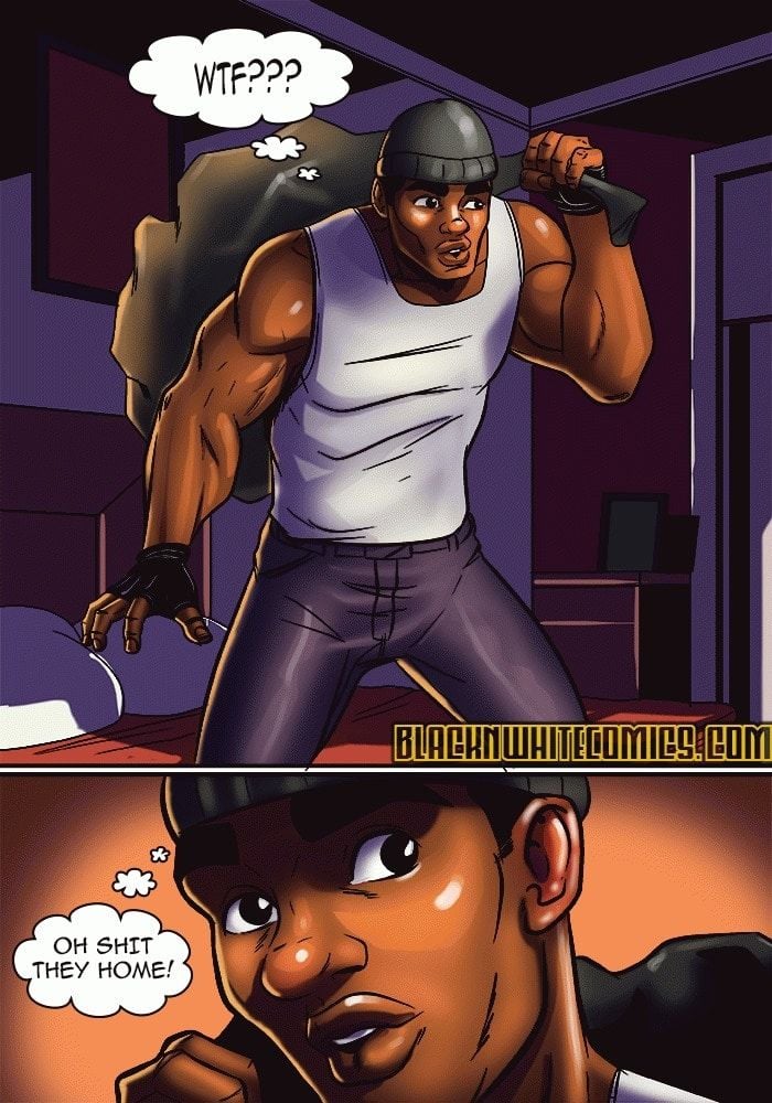 The Burglar [BlackNWhiteComics] 1 . The Burglar - Chapter 1 [BlackNWhiteComics] – page 4