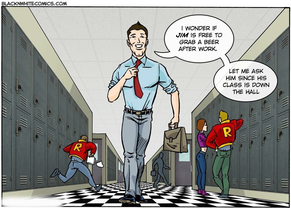 Extra Credit [BlackNWhiteComics] 1 . Extra Credit - Chapter 1 [BlackNWhiteComics] – page 14