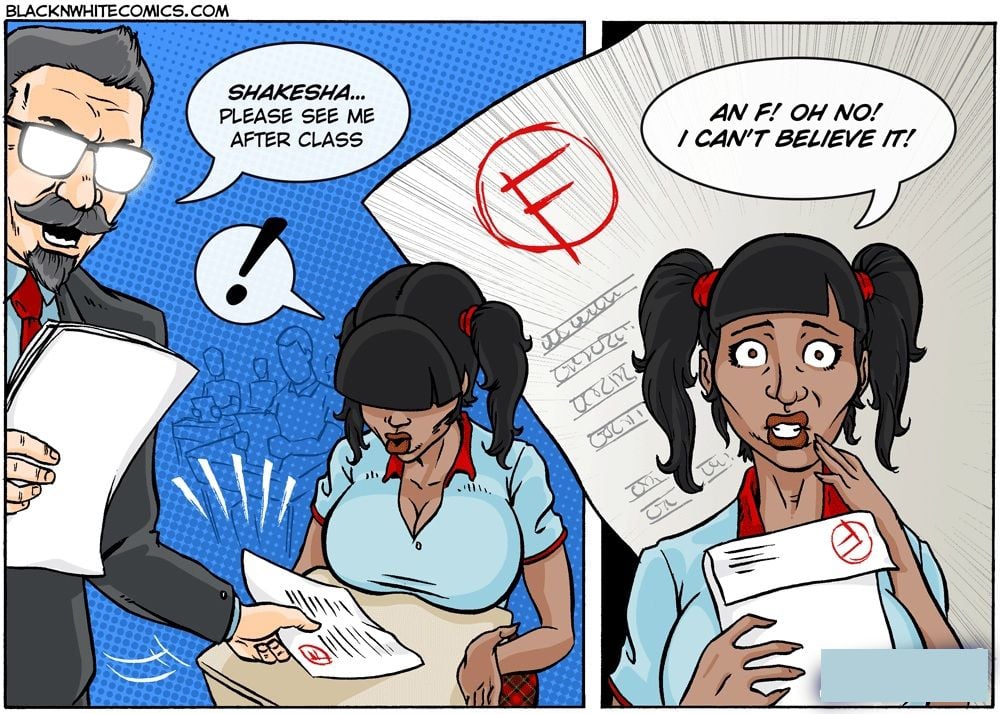 Extra Credit [BlackNWhiteComics] 1 . Extra Credit - Chapter 1 [BlackNWhiteComics] – page 3