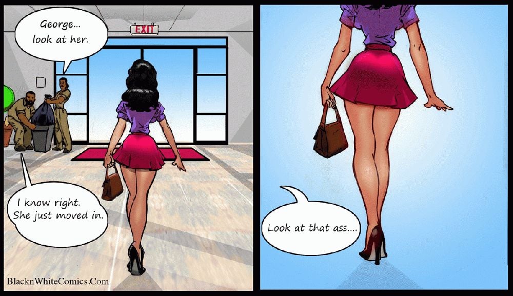 High Rise Hanky Panky [BlackNWhiteComics] 1 . High Rise Hanky Panky - Chapter 1 [BlackNWhiteComics] – page 4