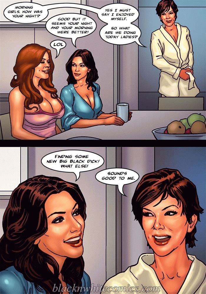 The Karassians (Keeping Up With The Kardashians) [BlackNWhiteComics] 2 . The Karassians - The Next Generation - Chapter 2 (Keeping Up With The Kardashians) [BlackNWhiteComics] – page 22