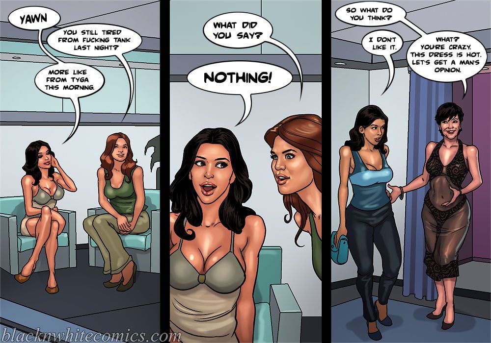 The Karassians (Keeping Up With The Kardashians) [BlackNWhiteComics] 2 . The Karassians - The Next Generation - Chapter 2 (Keeping Up With The Kardashians) [BlackNWhiteComics] – page 53
