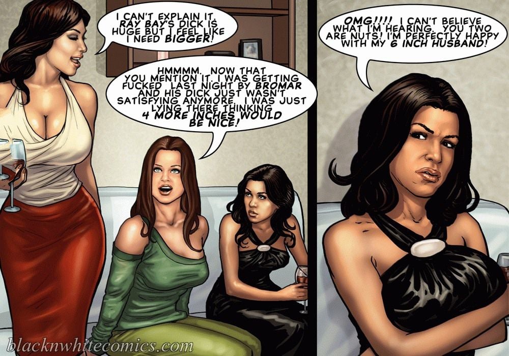 The Karassians (Keeping Up With The Kardashians) [BlackNWhiteComics] 1 . Keeping It Up For The Karassians  - Chapter 1 (Keeping Up With The Kardashians) [BlackNWhiteComics] – page 10