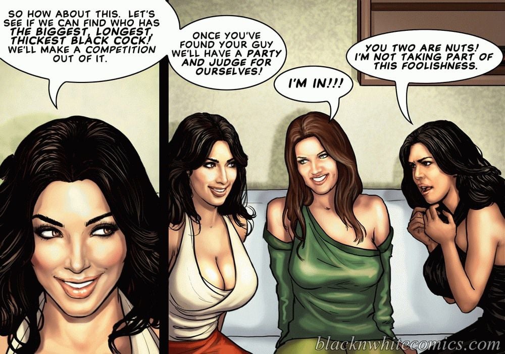 The Karassians (Keeping Up With The Kardashians) [BlackNWhiteComics] 1 . Keeping It Up For The Karassians  - Chapter 1 (Keeping Up With The Kardashians) [BlackNWhiteComics] – page 12