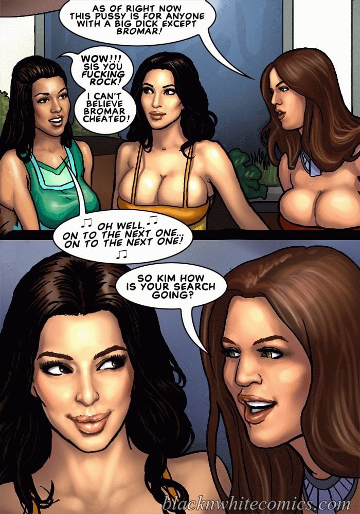 The Karassians (Keeping Up With The Kardashians) [BlackNWhiteComics] 1 . Keeping It Up For The Karassians  - Chapter 1 (Keeping Up With The Kardashians) [BlackNWhiteComics] – page 21
