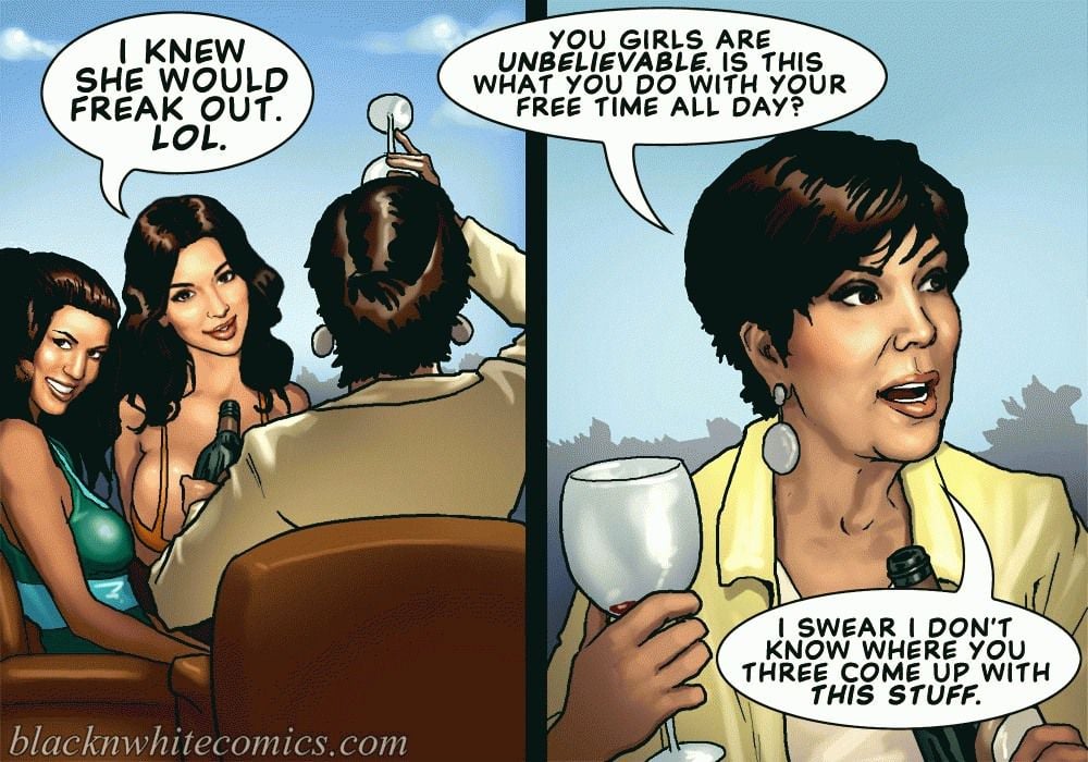 The Karassians (Keeping Up With The Kardashians) [BlackNWhiteComics] 1 . Keeping It Up For The Karassians  - Chapter 1 (Keeping Up With The Kardashians) [BlackNWhiteComics] – page 34