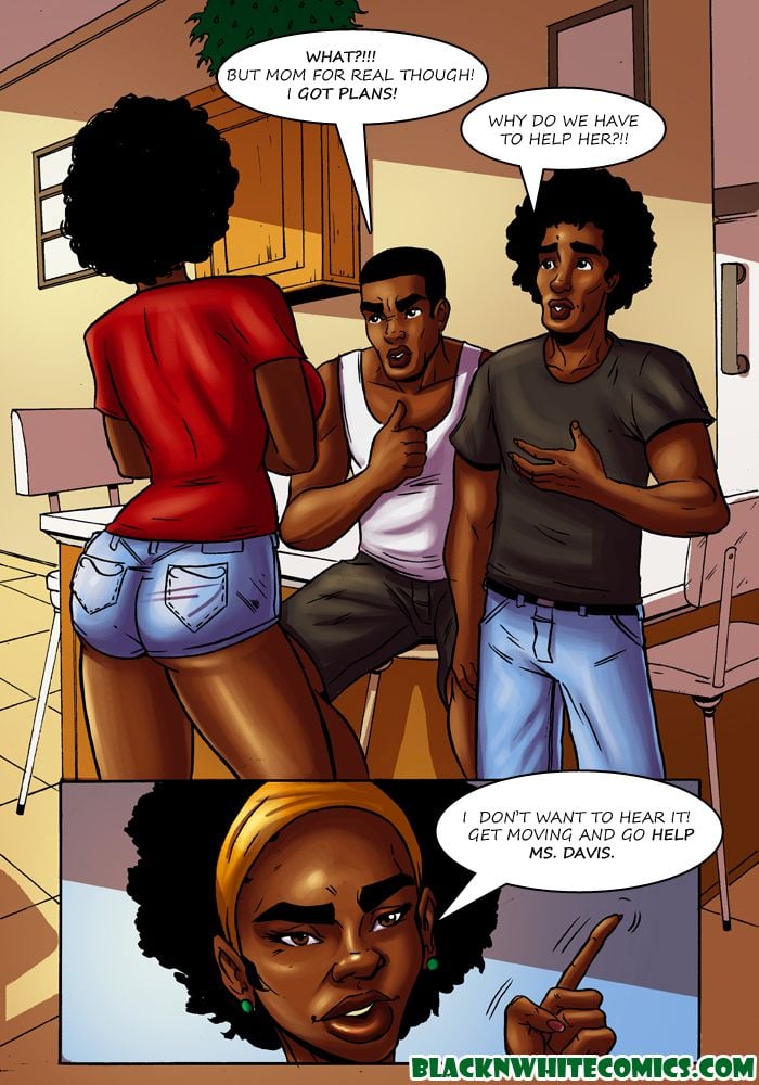 Love Thy Neighbor [BlackNWhiteComics] 1 . Love Thy Neighbor - Chapter 1 [BlackNWhiteComics] – page 5