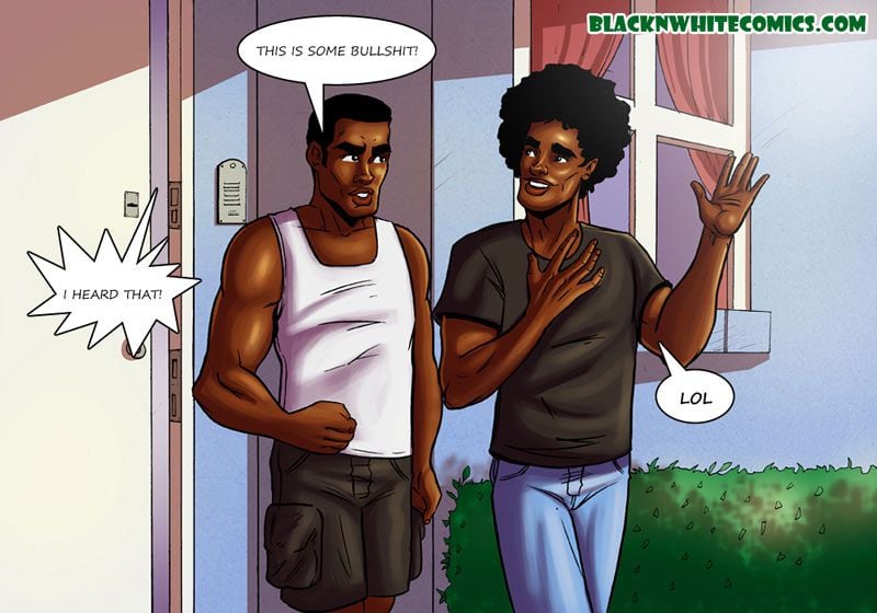 Love Thy Neighbor [BlackNWhiteComics] 1 . Love Thy Neighbor - Chapter 1 [BlackNWhiteComics] – page 6