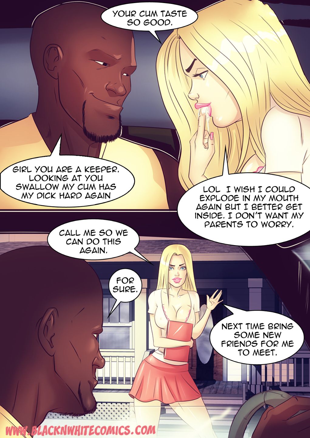 Neighborhood Whore [BlackNWhiteComics] 1 . Neighborhood Whore - Chapter 1 [BlackNWhiteComics] – page 33