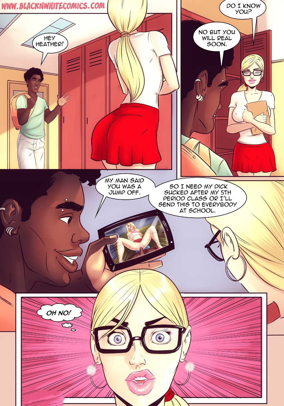 Neighborhood Whore [BlackNWhiteComics] 1 . Neighborhood Whore - Chapter 1 [BlackNWhiteComics] – page 35