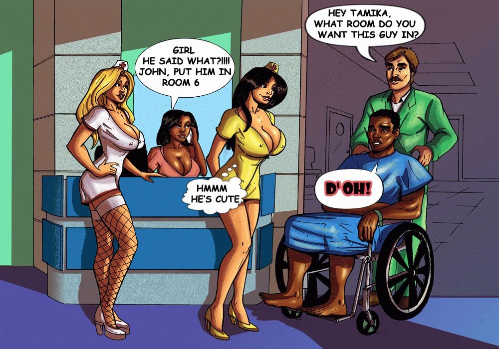 Night Shift At Beaverton General [BlackNWhiteComics] 1 . Night Shift At Beaverton General  - Chapter 1 [BlackNWhiteComics] – page 3