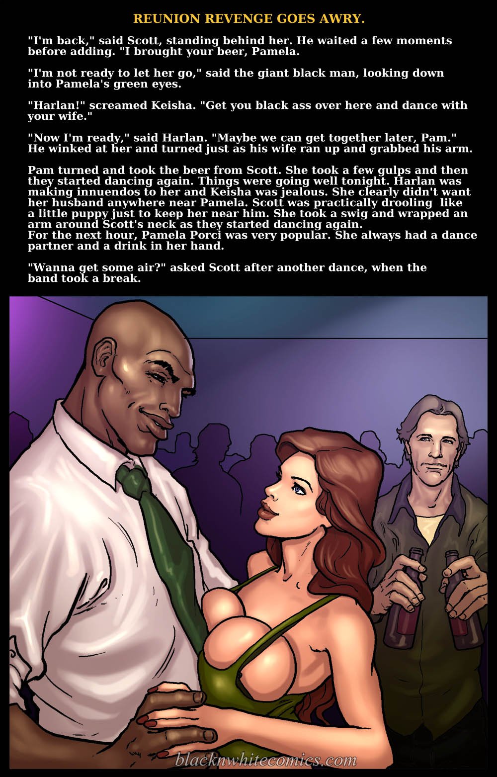 Reunion Revenge Goes Awry [BlackNWhiteComics] 1 . Reunion Revenge Goes Awry - Chapter 1 [BlackNWhiteComics] – page 13