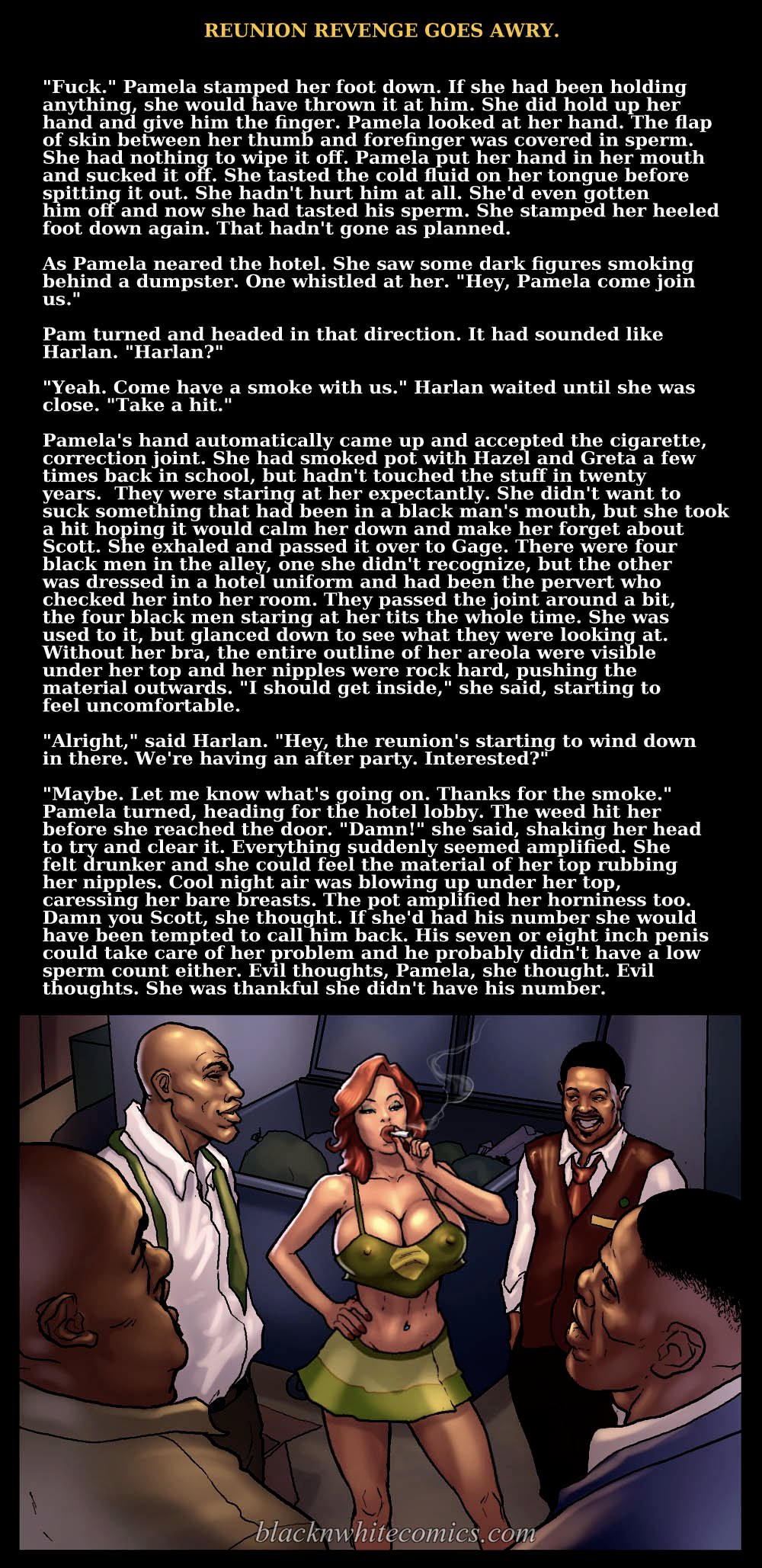 Reunion Revenge Goes Awry [BlackNWhiteComics] 1 . Reunion Revenge Goes Awry - Chapter 1 [BlackNWhiteComics] – page 19