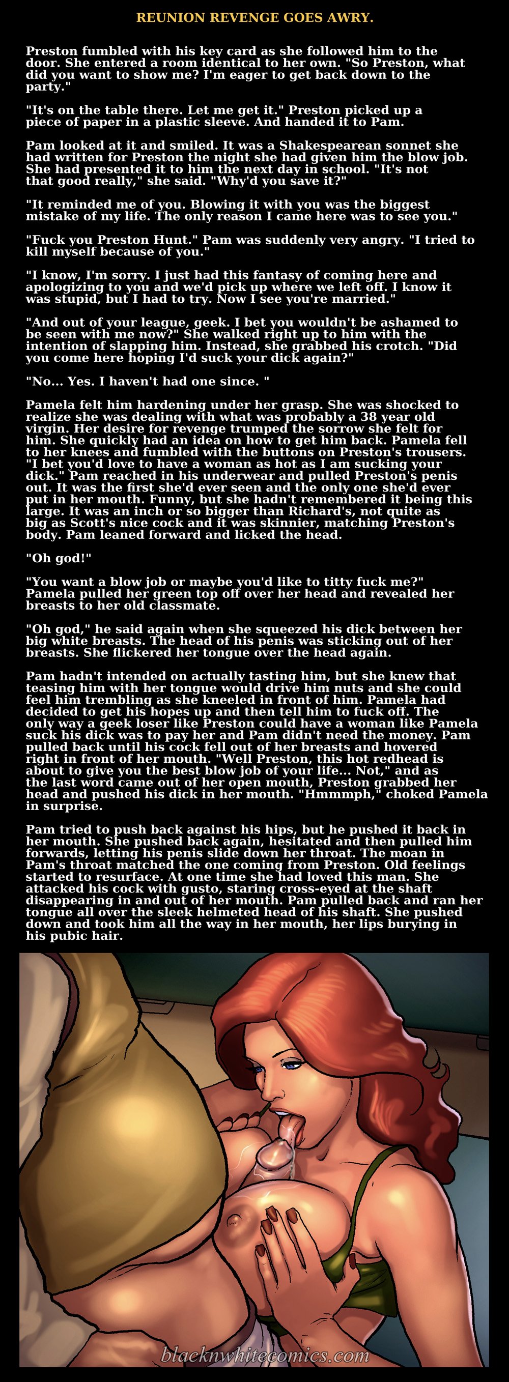 Reunion Revenge Goes Awry [BlackNWhiteComics] 1 . Reunion Revenge Goes Awry - Chapter 1 [BlackNWhiteComics] – page 21