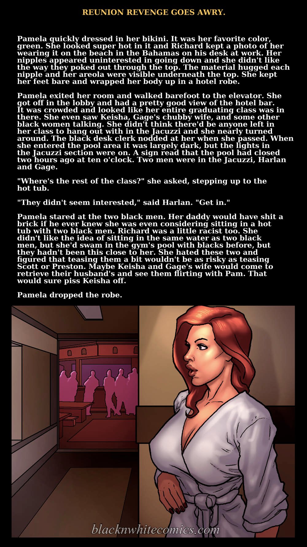 Reunion Revenge Goes Awry [BlackNWhiteComics] 1 . Reunion Revenge Goes Awry - Chapter 1 [BlackNWhiteComics] – page 24