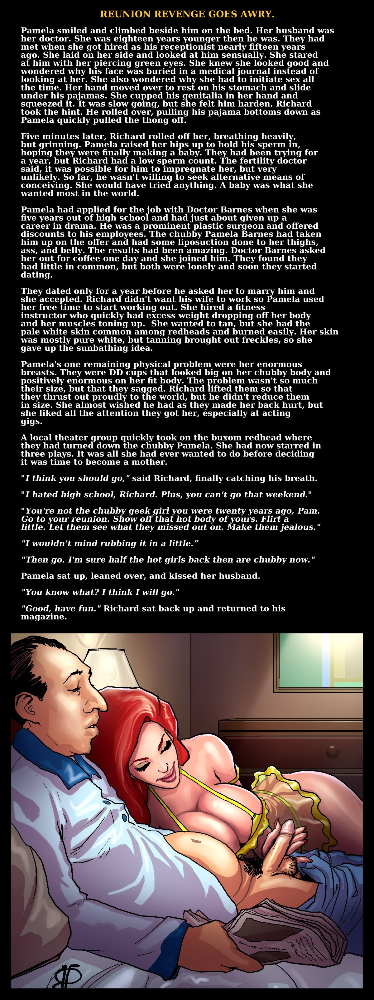 Reunion Revenge Goes Awry [BlackNWhiteComics] 1 . Reunion Revenge Goes Awry - Chapter 1 [BlackNWhiteComics] – page 3