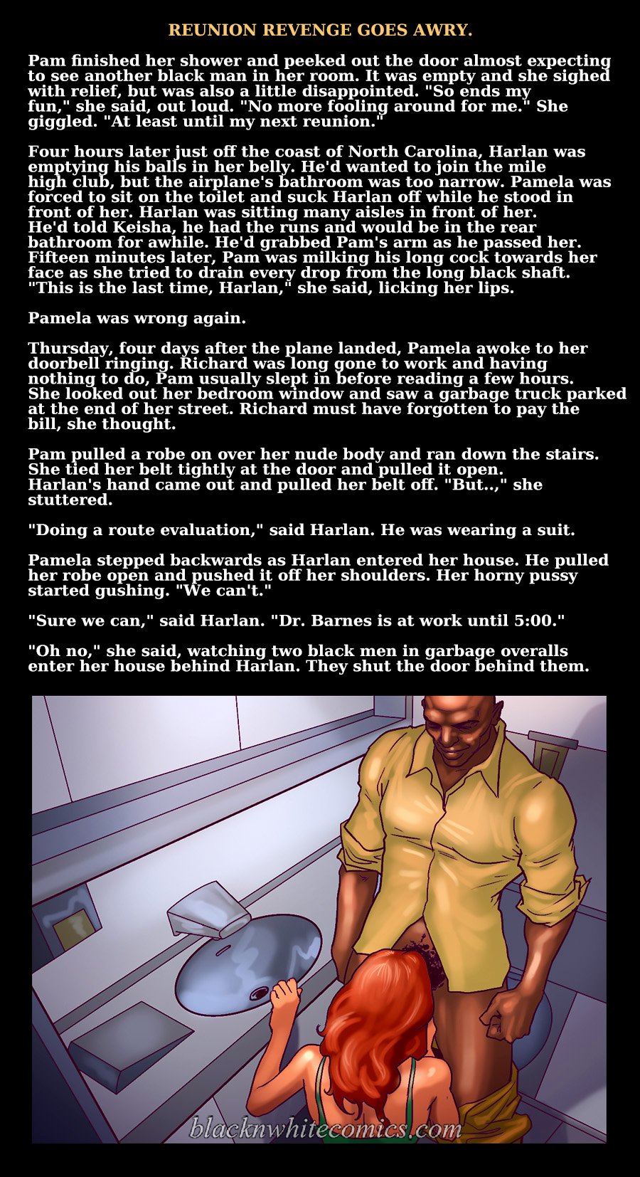 Reunion Revenge Goes Awry [BlackNWhiteComics] 1 . Reunion Revenge Goes Awry - Chapter 1 [BlackNWhiteComics] – page 54