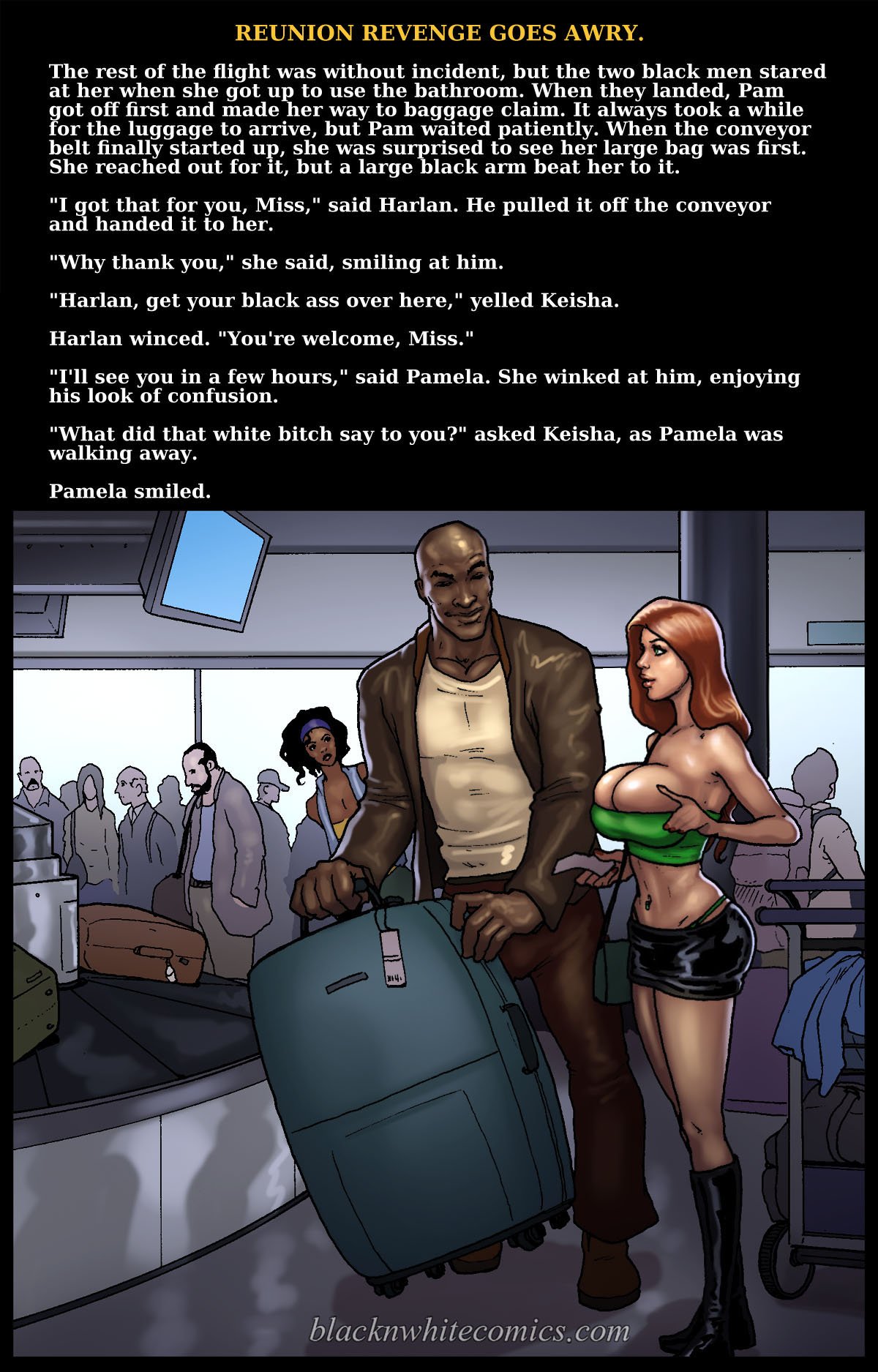 Reunion Revenge Goes Awry [BlackNWhiteComics] 1 . Reunion Revenge Goes Awry - Chapter 1 [BlackNWhiteComics] – page 7
