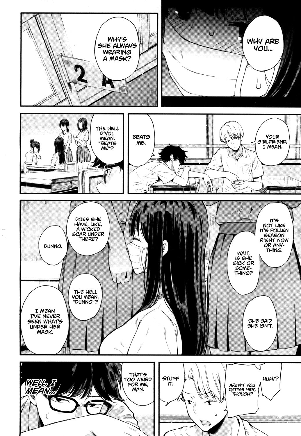 Wakatsuki, Take Off Your Mask! [Shioroku] 1 . Wakatsuki, Take Off Your Mask! - Chapter 1 [Shioroku] – page 2