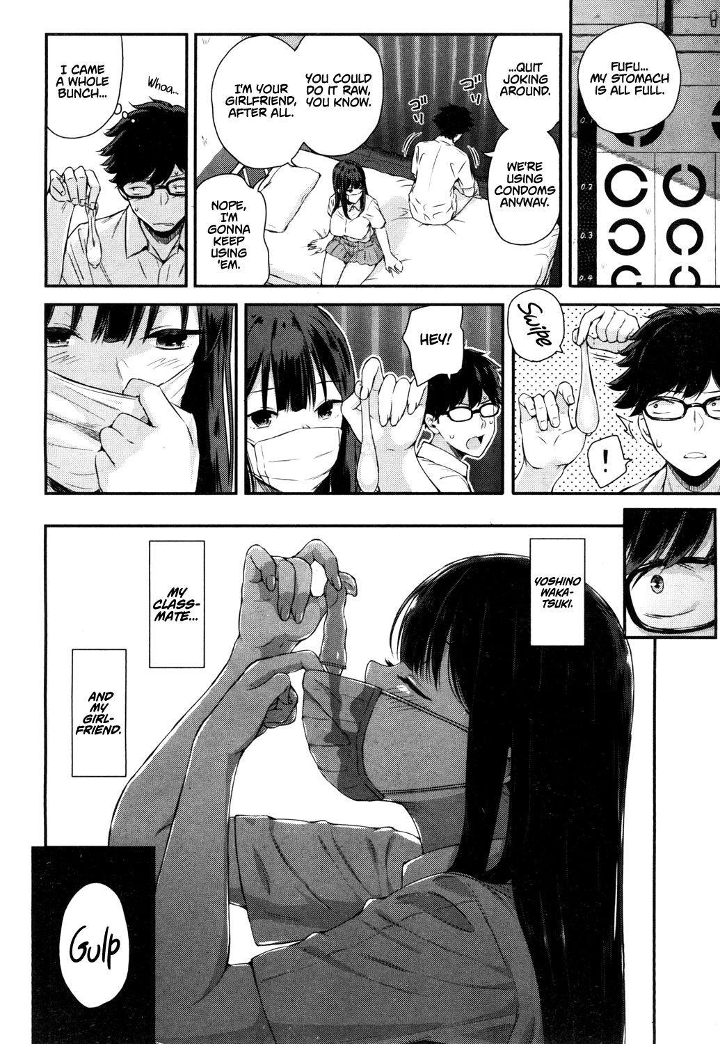Wakatsuki, Take Off Your Mask! [Shioroku] 1 . Wakatsuki, Take Off Your Mask! - Chapter 1 [Shioroku] – page 8