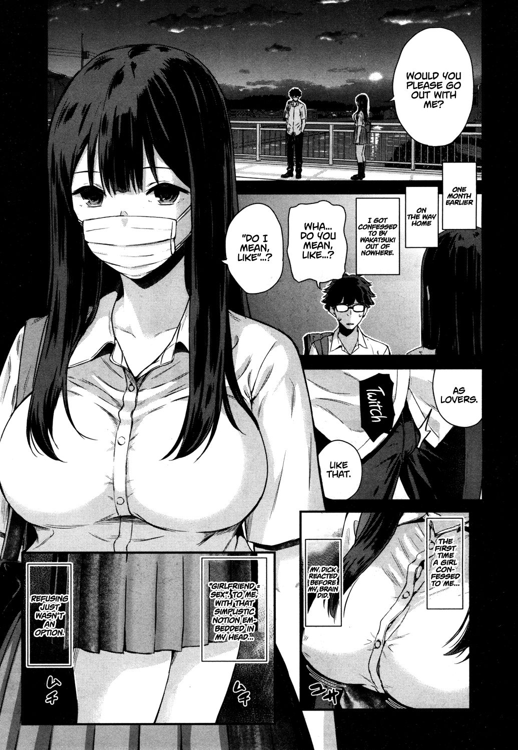 Wakatsuki, Take Off Your Mask! [Shioroku] 1 . Wakatsuki, Take Off Your Mask! - Chapter 1 [Shioroku] – page 9
