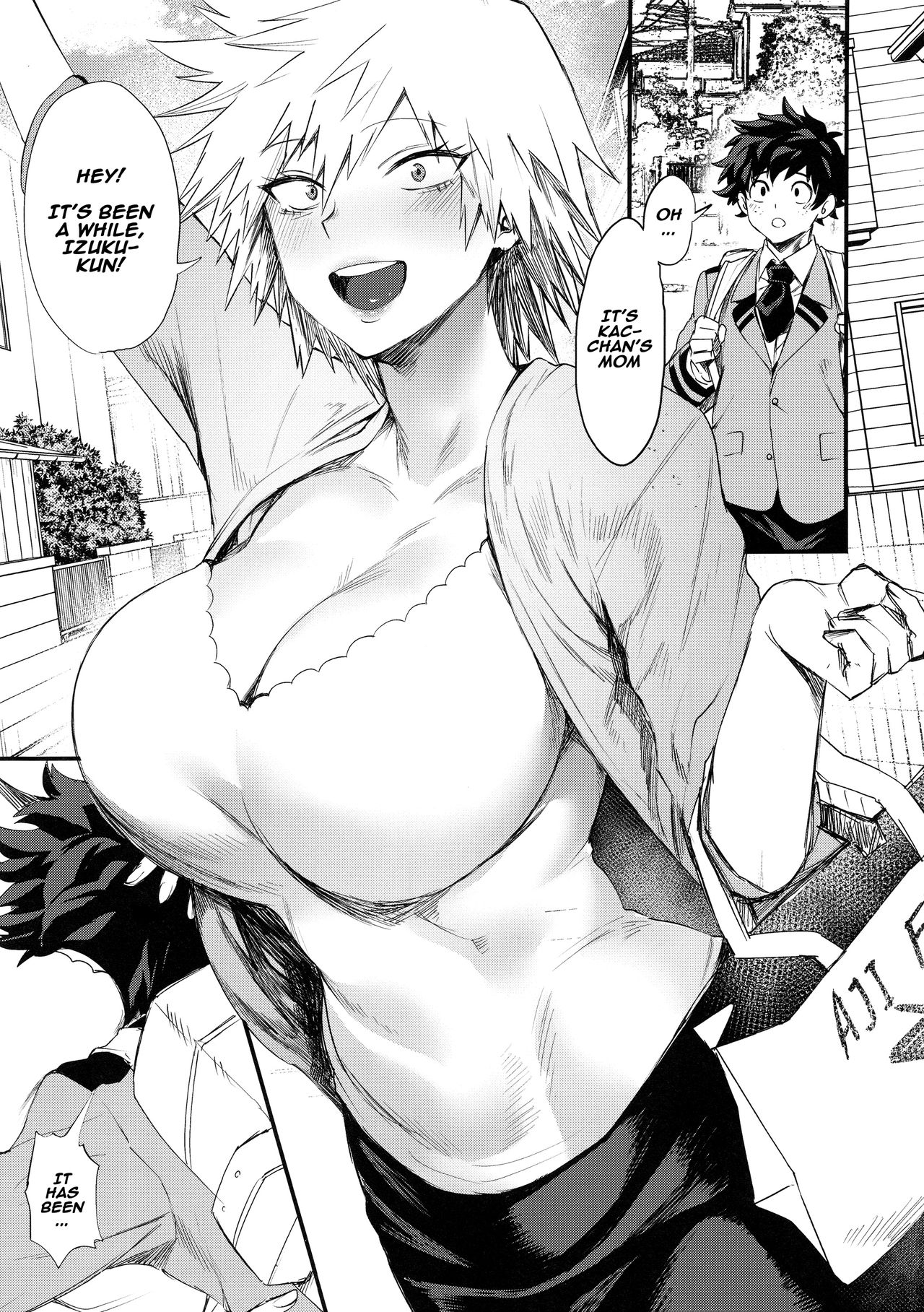 Mitsuki-san no Bosei ni Oshitsubusaresou desu (My Hero Academia) [Echigoya Takeru] 1 . Mitsuki-san no Bosei ni Oshitsubusaresou desu - Chapter 1 (My Hero Academia) [Echigoya Takeru] – page 2