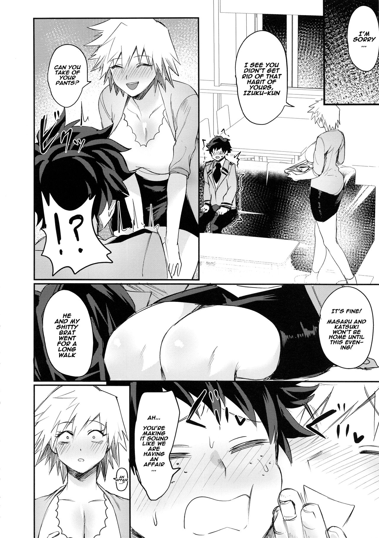 Mitsuki-san no Bosei ni Oshitsubusaresou desu (My Hero Academia) [Echigoya Takeru] 1 . Mitsuki-san no Bosei ni Oshitsubusaresou desu - Chapter 1 (My Hero Academia) [Echigoya Takeru] – page 5