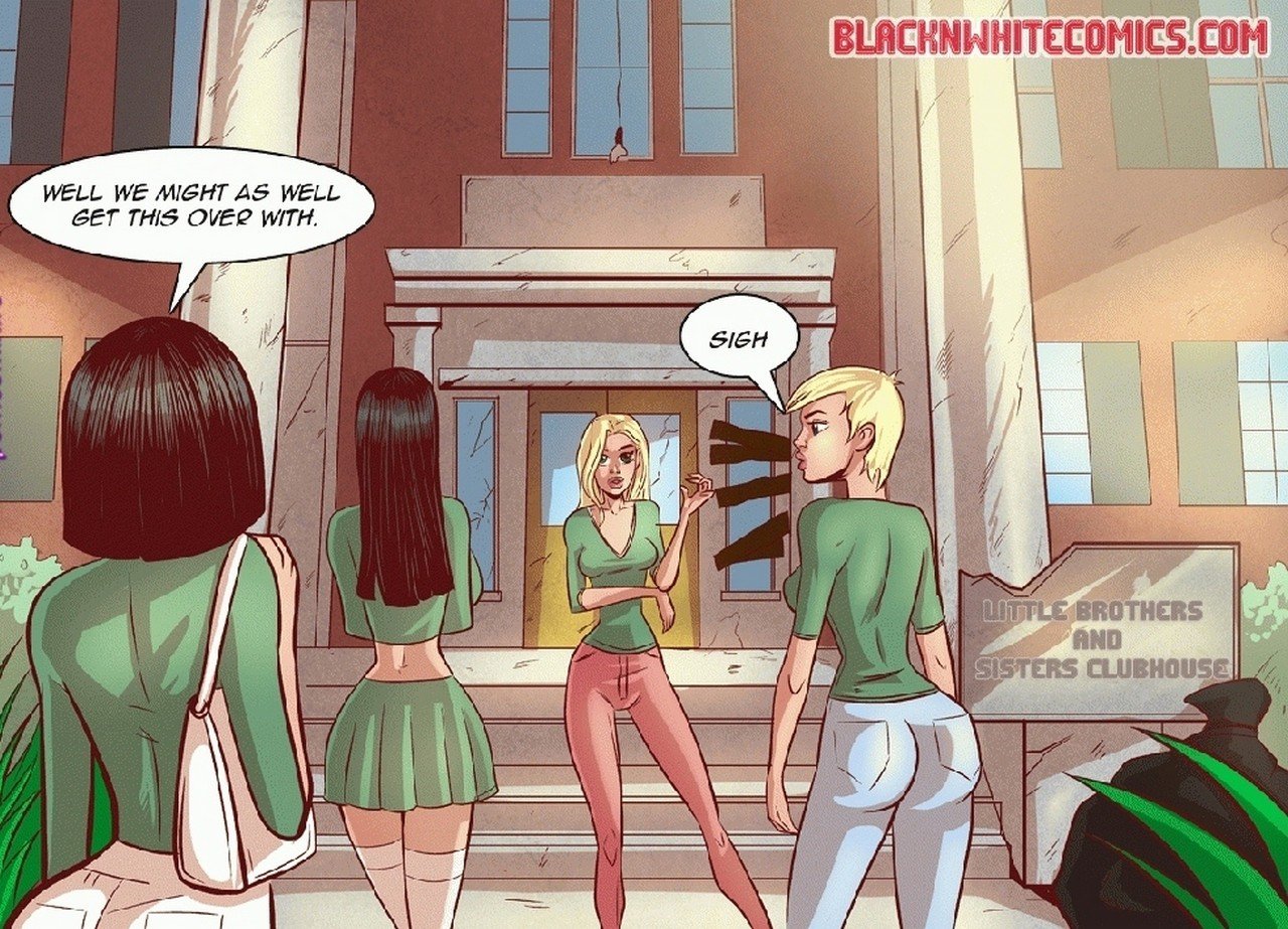 School Daze [BlackNWhiteComics] 1 . School Daze  - Chapter 1 [BlackNWhiteComics] – page 4