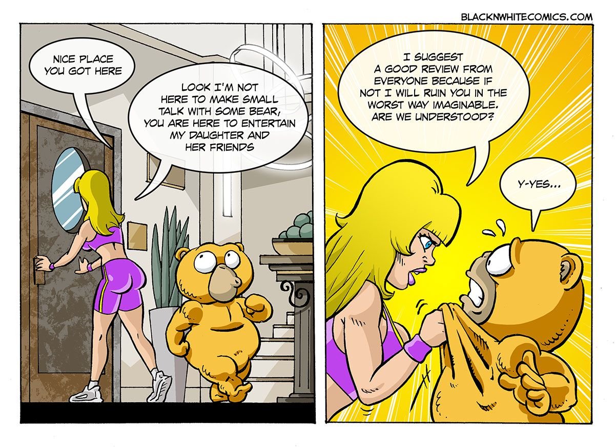 TED [BlackNWhiteComics] 2 . TED - Chapter 2 [BlackNWhiteComics] – page 8