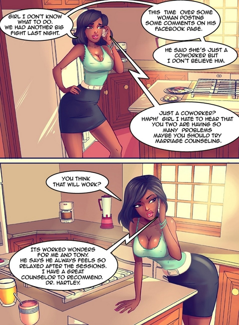The Marriage Counselor [BlackNWhiteComics] 1 . The Marriage Counselor - Chapter 1 [BlackNWhiteComics] – page 2