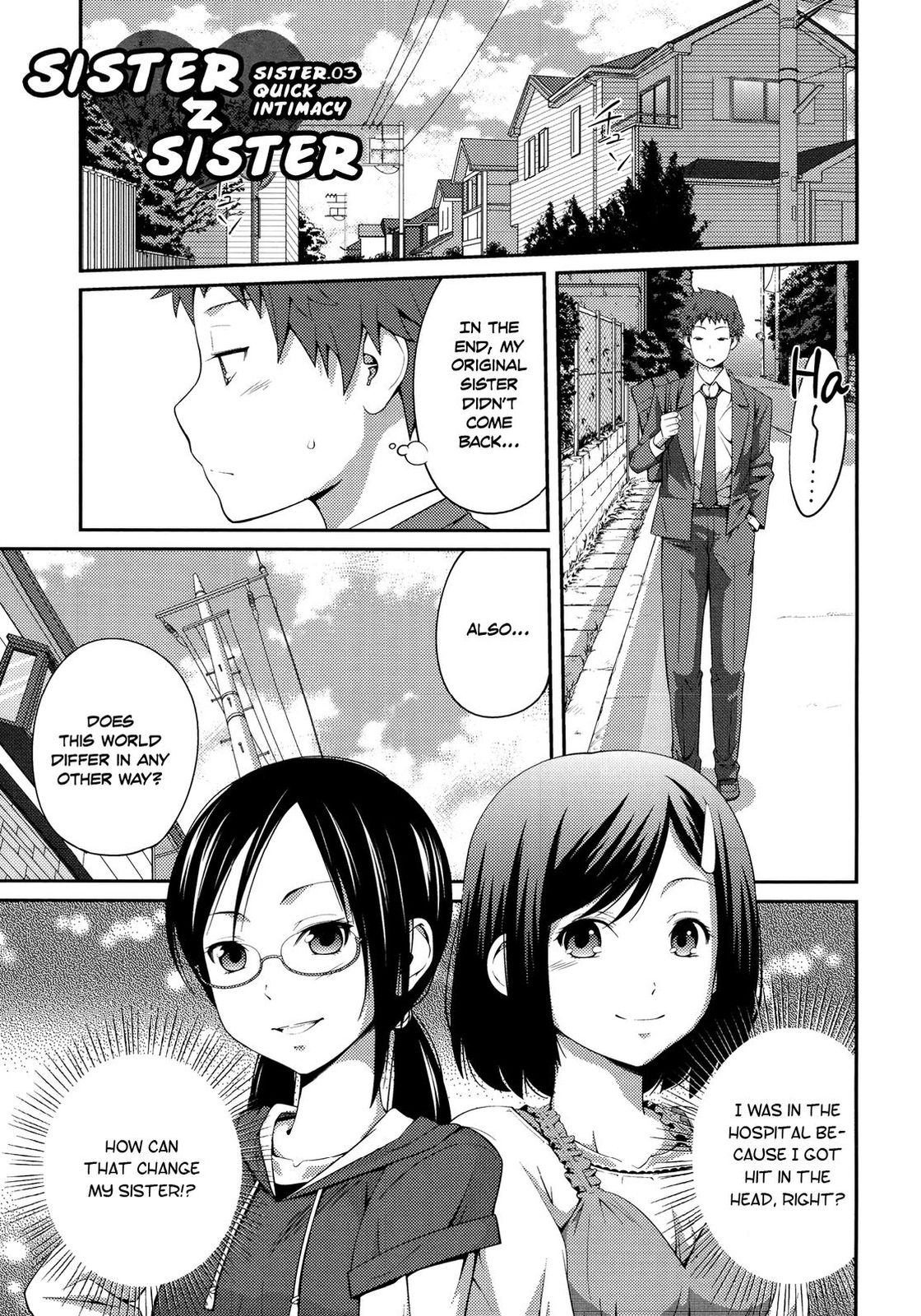 Sister ⇔ Sister [Tsubaki Jushirou] 1 . Sister ⇔ Sister - Chapter 1 [Tsubaki Jushirou] – page 58