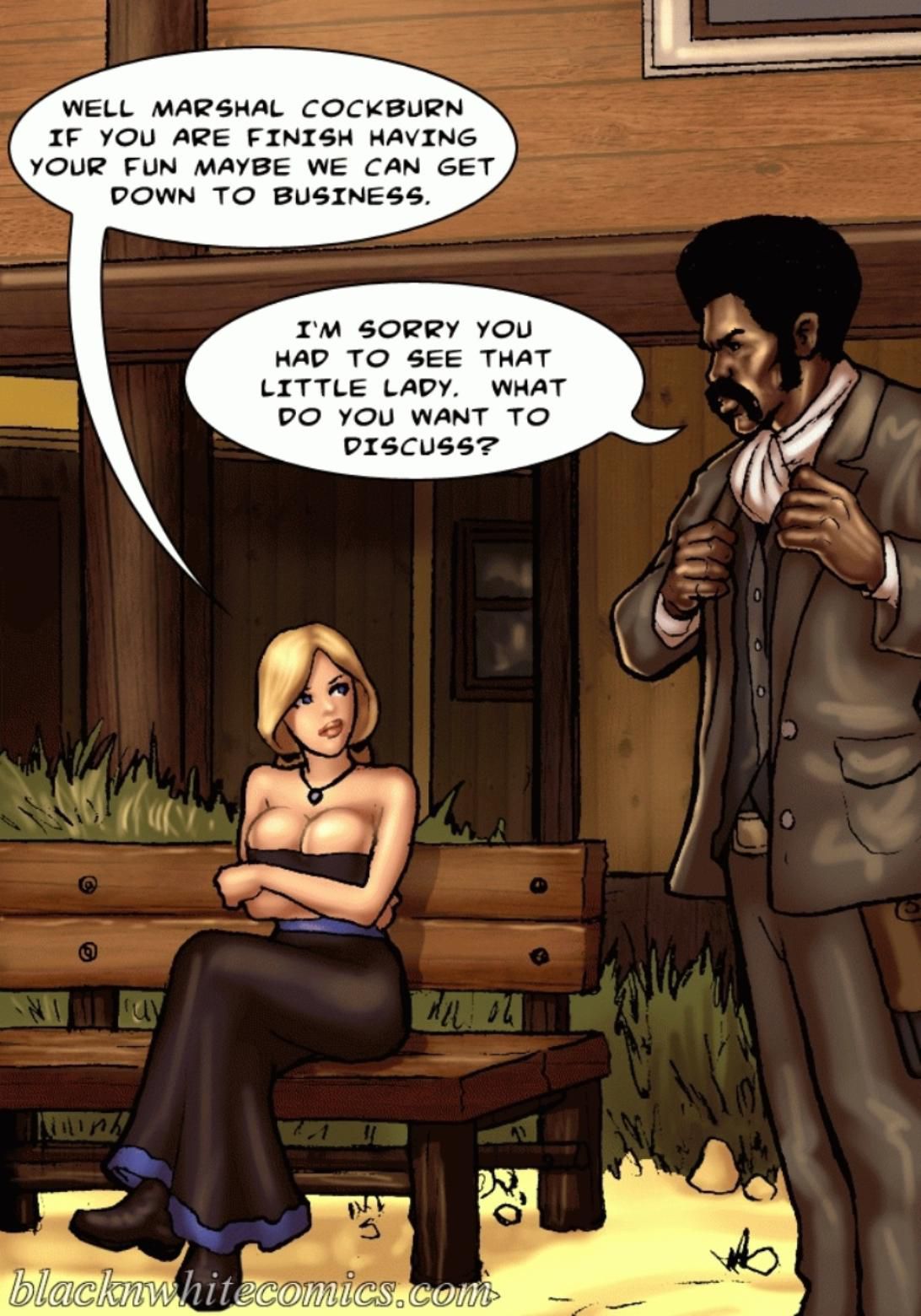 True Dick [BlackNWhiteComics] 1 . True Dick - Chapter 1 [BlackNWhiteComics] – page 19