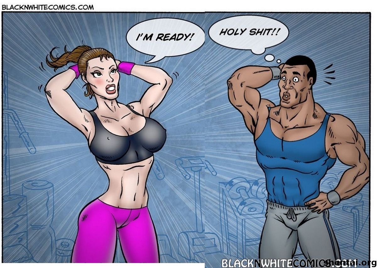 Xtreme Fitness [BlackNWhiteComics] 2 . Xtreme Fitness - Chapter 2 [BlackNWhiteComics] – page 2