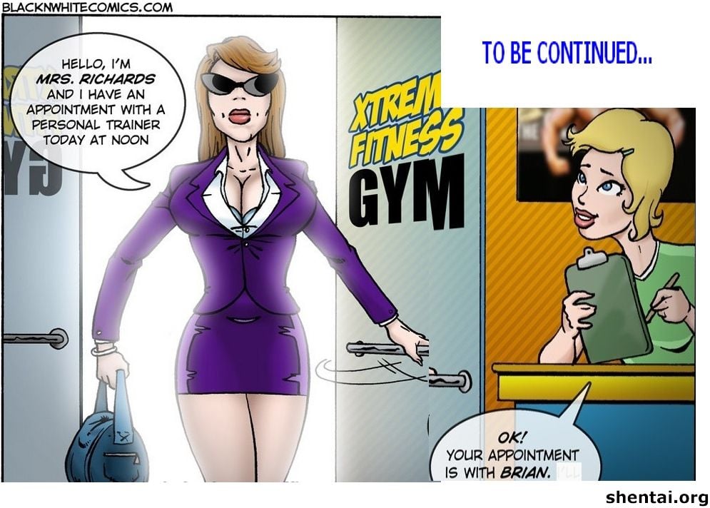 Xtreme Fitness [BlackNWhiteComics] 1 . Xtreme Fitness - Chapter 1 [BlackNWhiteComics] – page 26