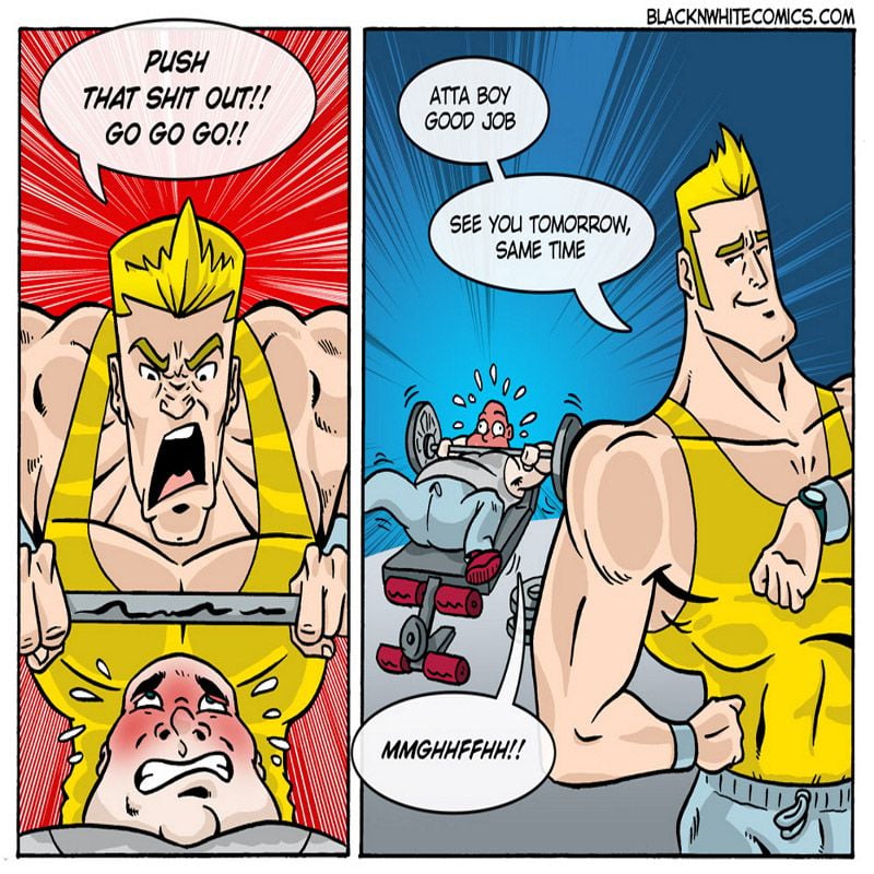 Xtreme Fitness [BlackNWhiteComics] 1 . Xtreme Fitness - Chapter 1 [BlackNWhiteComics] – page 3
