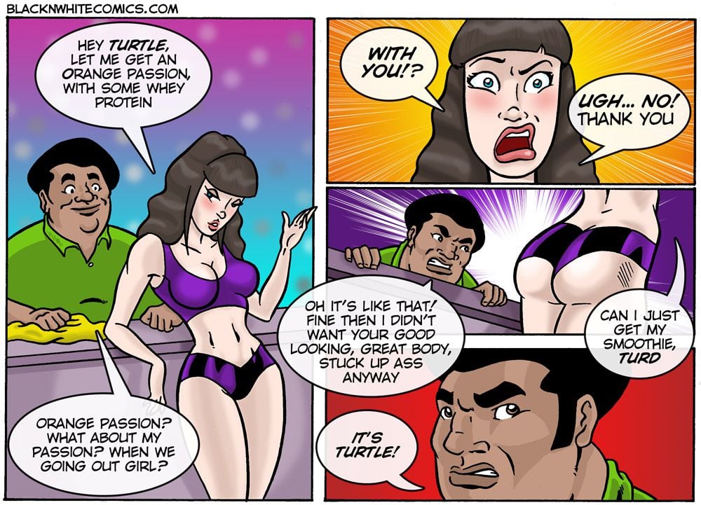 Xtreme Fitness [BlackNWhiteComics] 1 . Xtreme Fitness - Chapter 1 [BlackNWhiteComics] – page 6