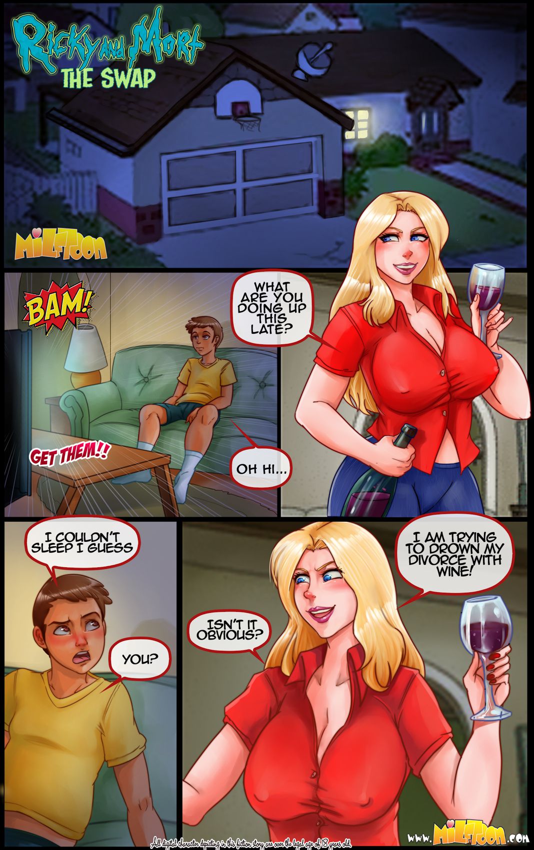 The Swap (Rick and Morty) [MILFToon] 1 . The Swap - Chapter 1 (Rick and Morty) [MILFToon] – page 2