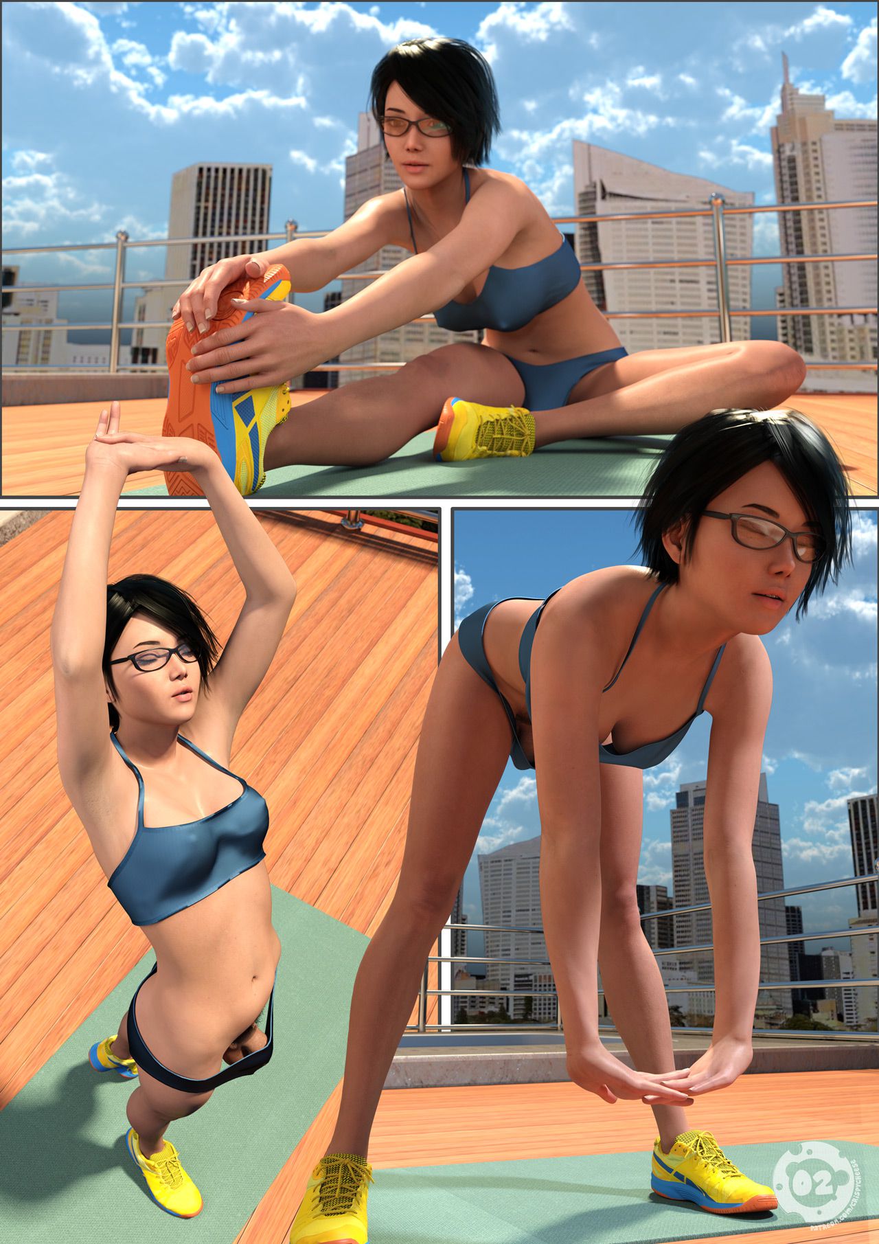 Morning Sexercise [Crispy Cheese] 1 . Morning Sexercise  - Chapter 1 [Crispy Cheese] – page 3