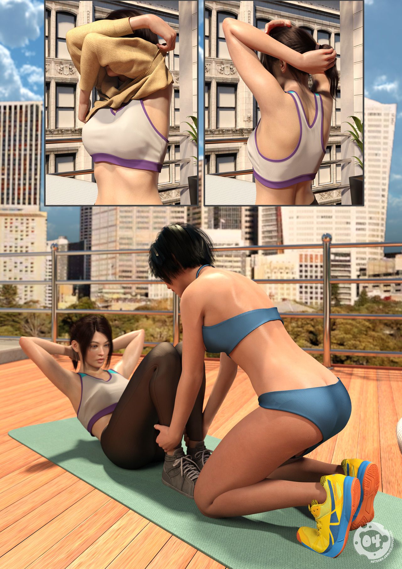 Morning Sexercise [Crispy Cheese] 1 . Morning Sexercise  - Chapter 1 [Crispy Cheese] – page 5