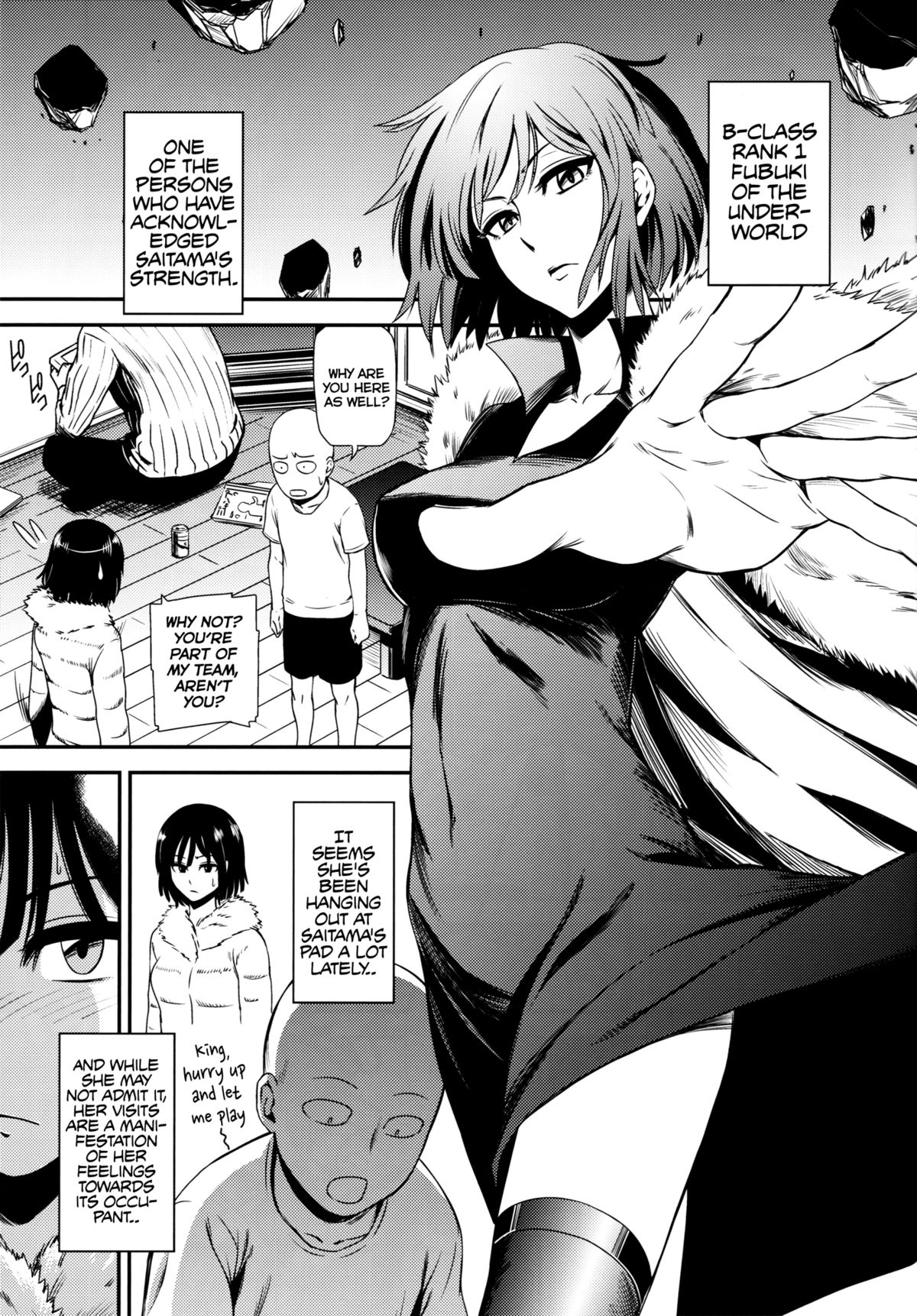 One-Hurricane (One Punch Man) [Kiyosumi Hurricane] 1 . One-Hurricane - Chapter 1 (One Punch Man) [Kiyosumi Hurricane] – page 4