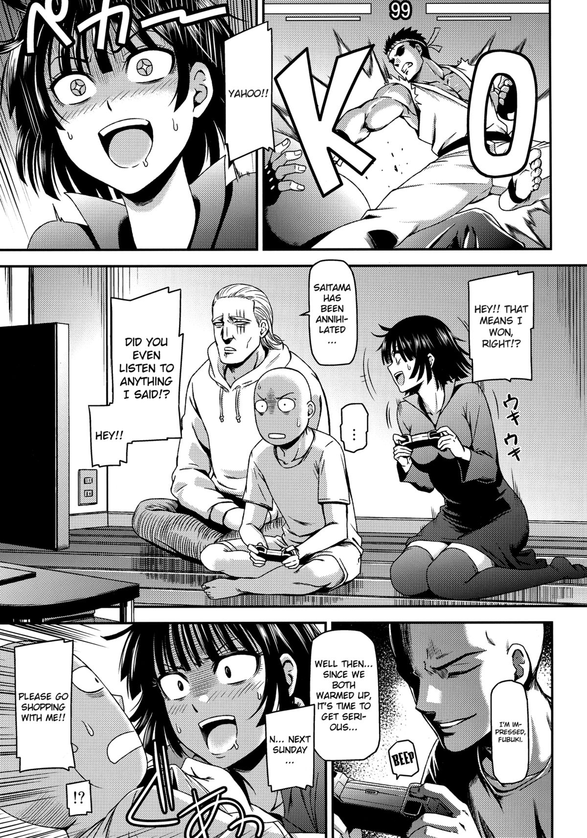 One-Hurricane (One Punch Man) [Kiyosumi Hurricane] 3 . One-Hurricane - Chapter 3 (One Punch Man) [Kiyosumi Hurricane] – page 2