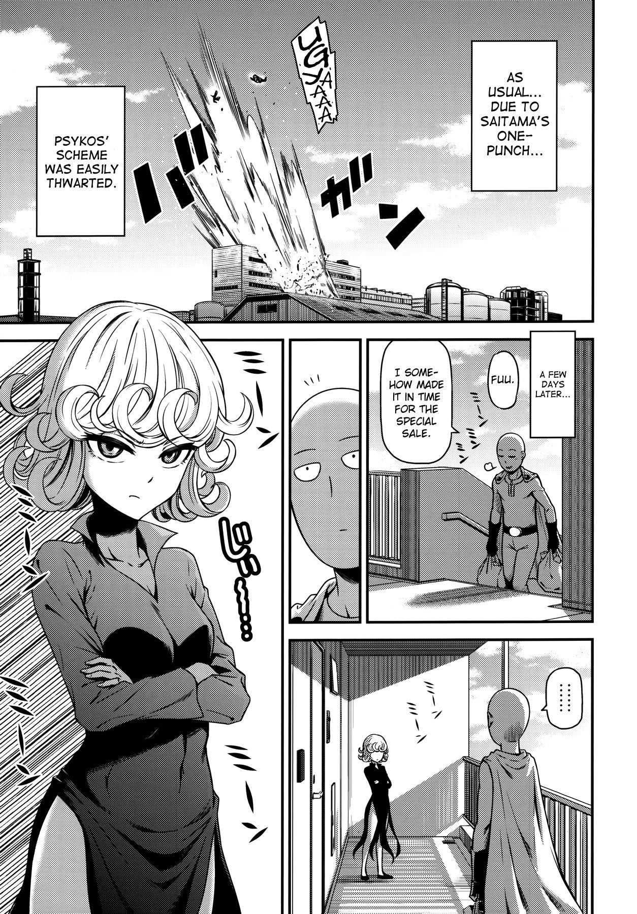 One-Hurricane (One Punch Man) [Kiyosumi Hurricane] 4 . One-Hurricane - Chapter 4 (One Punch Man) [Kiyosumi Hurricane] – page 2