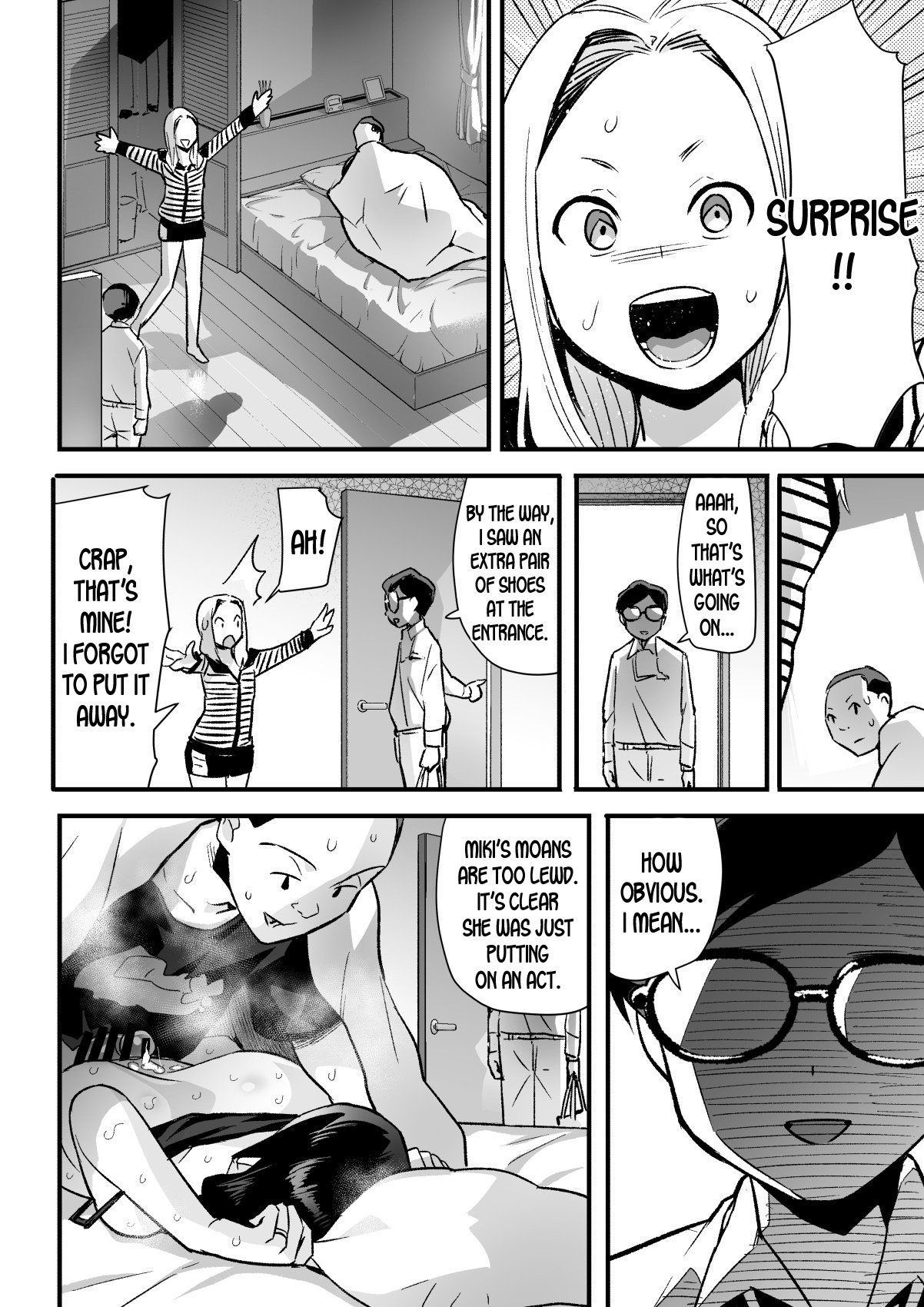 Hitozuma Netori Surprise [Toilet Komoru] 1 . Hitozuma Netori Surprise  - Chapter 1 [Toilet Komoru] – page 35