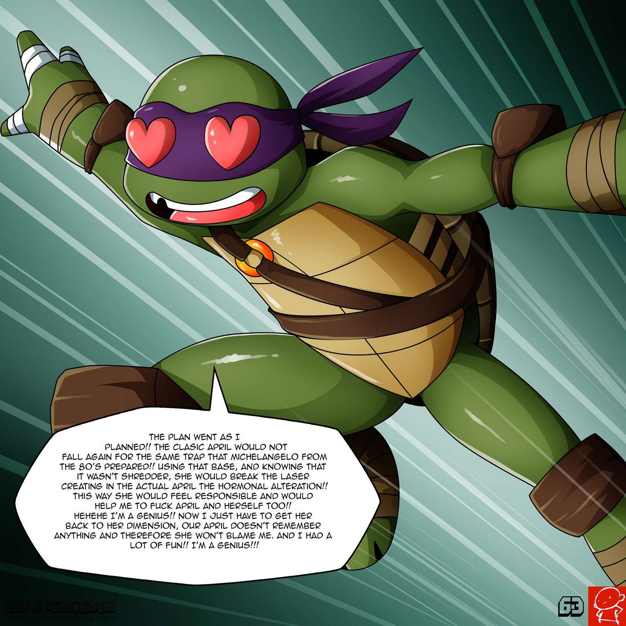 April O’Neil (Teenage Mutant Ninja Turtles) [WitchKing00] 2 . April O'Neil - Chapter 2 (Teenage Mutant Ninja Turtles) [WitchKing00] – page 63