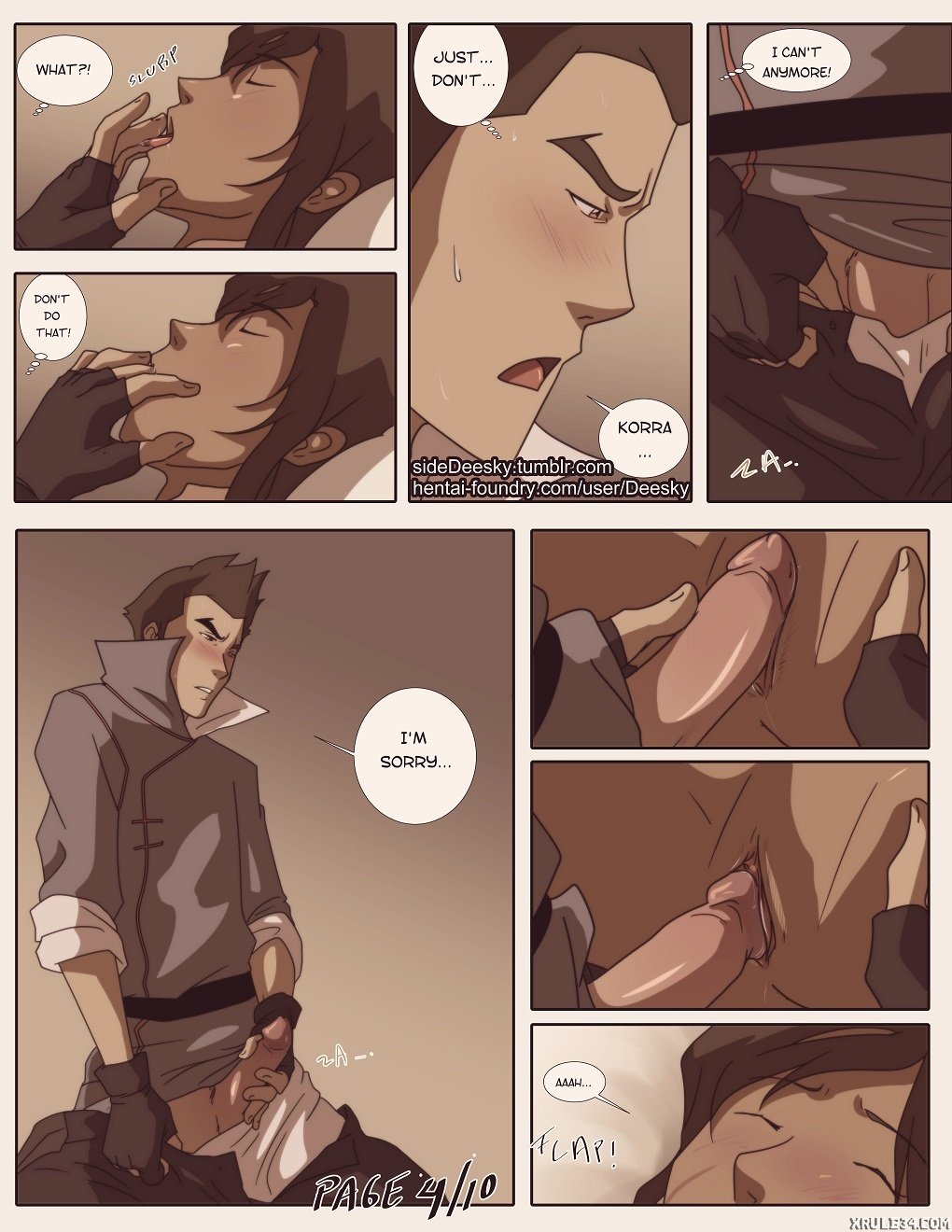 Dreaming (The Legend of Korra) [Deesky] 1 . Dreaming - Chapter 1 (The Legend of Korra) [Deesky] – page 4
