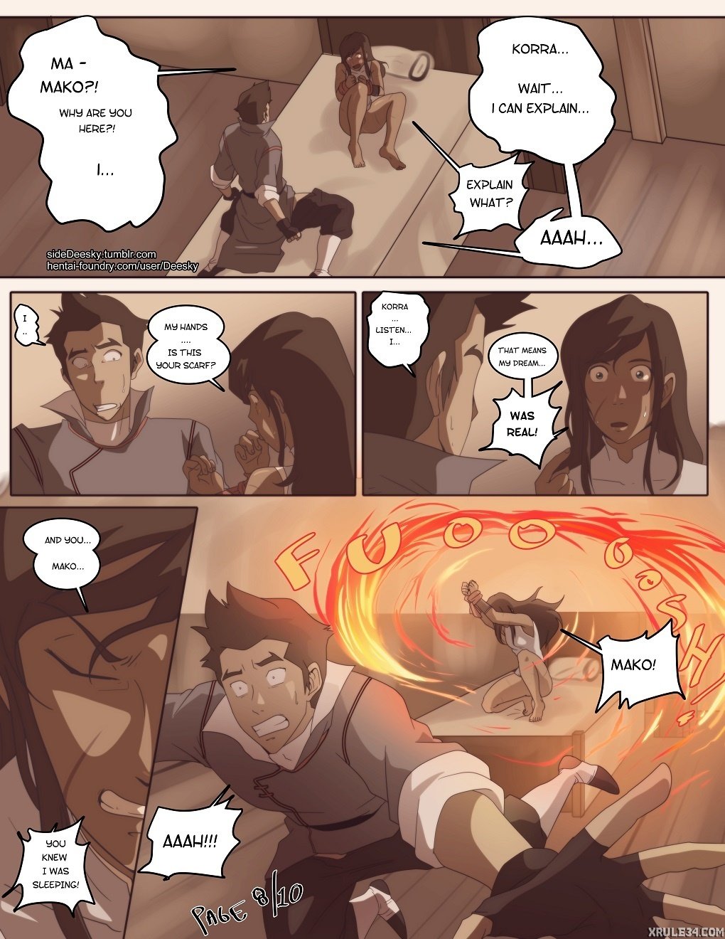 Dreaming (The Legend of Korra) [Deesky] 1 . Dreaming - Chapter 1 (The Legend of Korra) [Deesky] – page 8