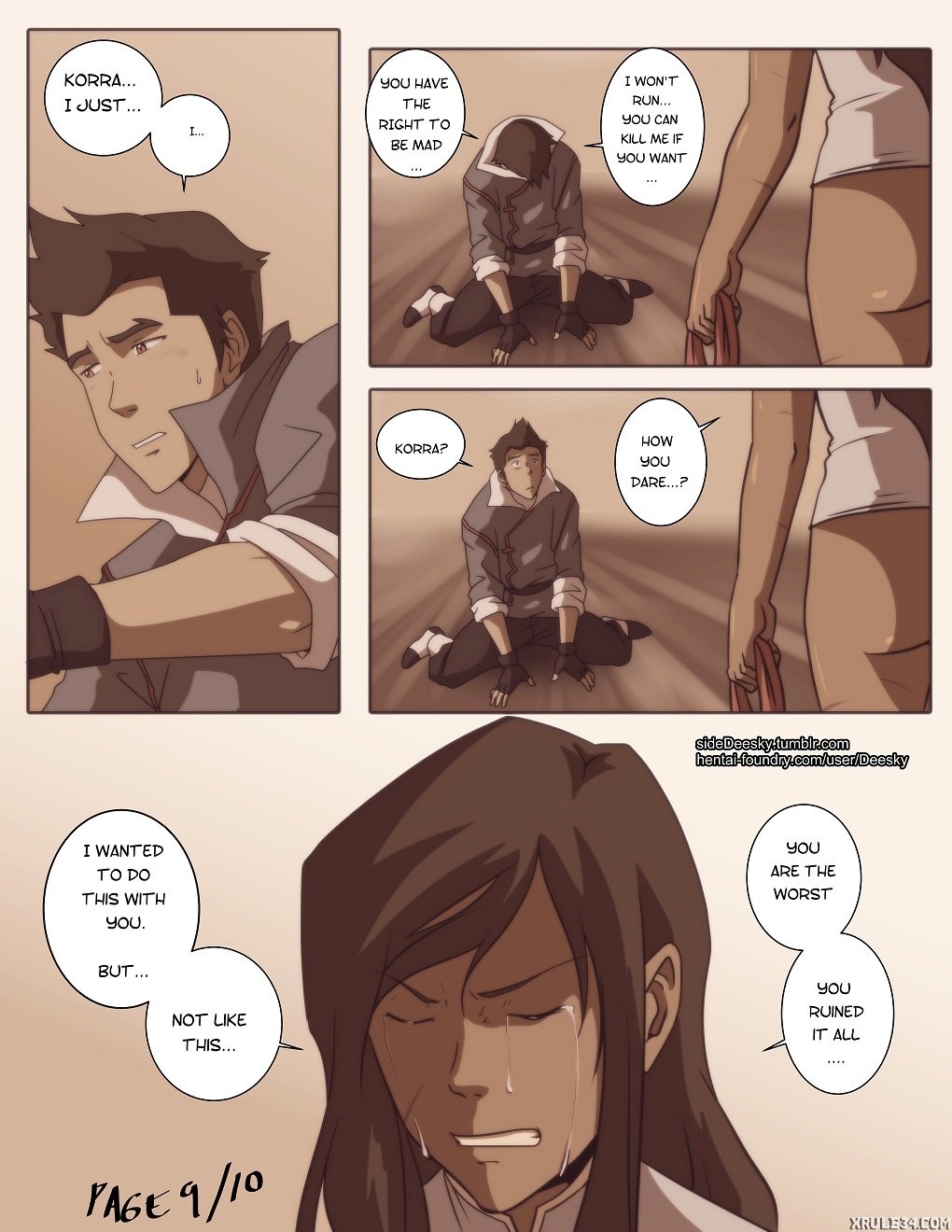 Dreaming (The Legend of Korra) [Deesky] 1 . Dreaming - Chapter 1 (The Legend of Korra) [Deesky] – page 9